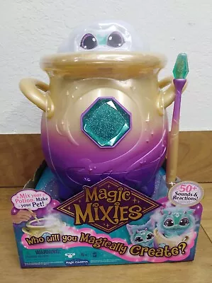 Magic Mixies Magical Misting Cauldron Blue Mix Toy • $93.99
