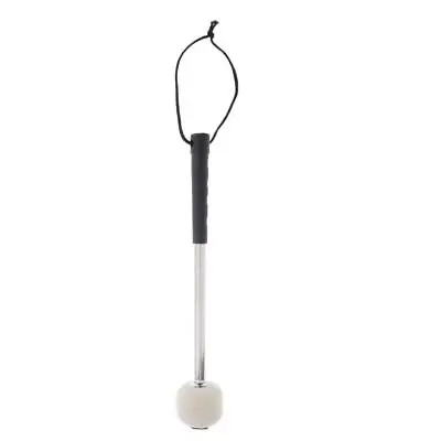 Marching Tenor Drum Mallet 31cm Wool Felt Head Drum Stick With Strap S • $9.17