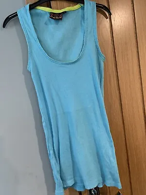 Turquoise Vest Top - Size 10 • £2.99