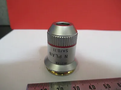 $249 • Buy Leica Germany 5x Objective Lens 506029 Microscope Part As Pictured &3-dt-a3
