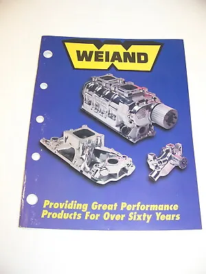 $39.99 • Buy Weiand: The Complete Line Of Precision Superchargers 1995