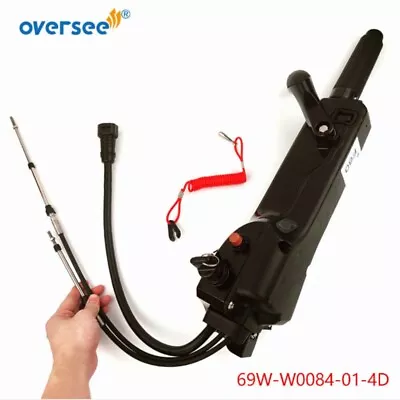 $474.32 • Buy 69W-W0084-01-4D HANDLE STEERING ASSY Black FOR Yamaha Outboard 4Stroke F50 F60HP