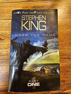 Under The Dome Part One Stephen King Paperback 2014 First Pocket Printing • $6.39