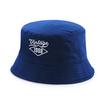 £12.95 • Buy 65th Birthday Gift Bucket Hat Cap Present Idea For Men Women Happy 65 Keepsake