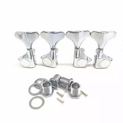 4 X Tuning Pegs(2R2L) Guitar Tuners Closed Gear Machine Heads For Ibanez Bass M • $17.50