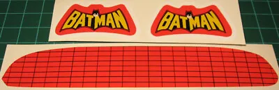 Mego Custom Vehicle Decals For The 8  Figures -Batmobile • $10