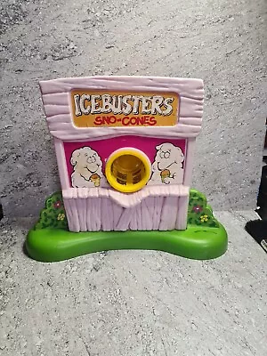 Vintage Ice Busters Sno-Cones Machine Snow Cone Maker 1985 Lanard Toys. Rare. • $23.48