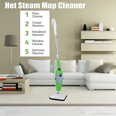 £70.82 • Buy Handheld Hot Steam Mop Cleaner Floor Carpet Window Washer Steamer Or Floor Mat