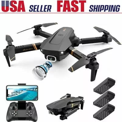 4DRC V4 Rc Drone 4k HD Wide Angle Camera WiFi Fpv Drone Dual Camera Quadcopter • $5