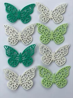 Die Cut Butterfly Lace Card Toppers Crafting Card Making Crafts Embellishments • £1.95