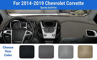 Dashboard Dash Mat Cover For 2014-2019 Chevrolet Corvette (DashTex) • $66.95