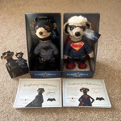 Meercat Movies Limited Edition Sergei & Aleksandr 2 Collectable Plush Toys BNIB • £16