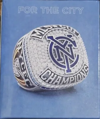 NYCFC New York City FC 2021 MLS Cup Championship Limited Edition Replica Ring • $169.99