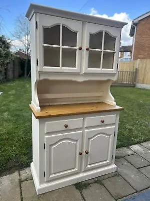 Solid Pine Farmhouse Welsh Dresser • £225