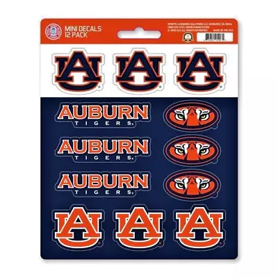 Auburn Tigers Vinyl Die-Cut Sticker Set / Decal Sheet *Free Shipping • $6.87