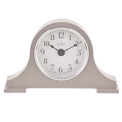 Acctim Harston Napoleon Mantel Clock Quartz Glass Lens • £22.06