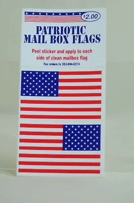 Patriotic Mail Box Flags Stickers For Mailbox Flag • $1