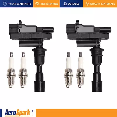 Ignition Coil & Iridium Spark Plug For 2001-2005 Mazda Miata LS SE 1.8L L4 UF408 • $51.32