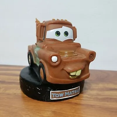 $19.95 • Buy Disney Pixar Cars Tow Mater Coin Bank Peachtree Playthings 23381