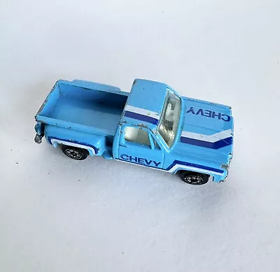 VINTAGE CHEVY STEPSIDE Light BLUE & White Stripe PICKUP TRUCK YAT MING Car • $12.99