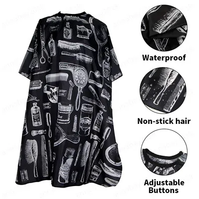 $4.25 • Buy New Hair Cutting Cape Pro Salon Hairdressing Hairdresser Gown Barber Cloth Apron