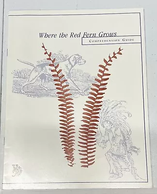 Veritas Press Where The Red Fern Grows Comprehension Guide • $9.50