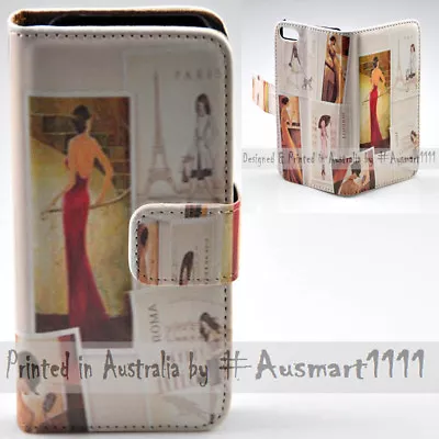 $13.98 • Buy For Sony Xperia Series - High End Lifestyle Print Wallet Mobile Phone Case Cover