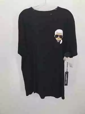 Karl Lagerfeld Black Size XL Men's T-shirt • $22.39