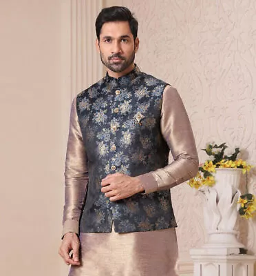 3 Pc Indian Wedding Wear Designer Bollywood Clothing Traditional Kurta Pajama • $310.46