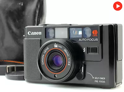 Video [Near MINT W/ Case] Canon Autoboy 35mm Film Camera AF35M 38mm F2.8 JAPAN • $211.76