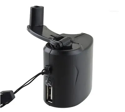 £6.79 • Buy Hand Crank USB Mobile Phone Emergency Charger MP3 /4 PDA For Camping Hiking Trek