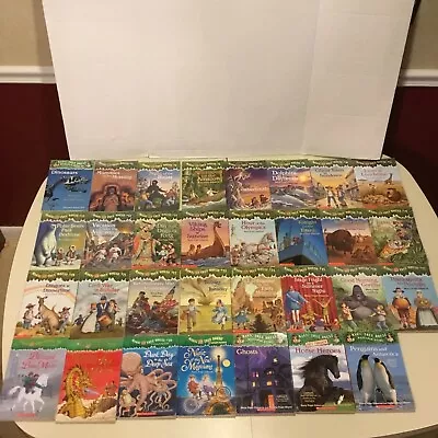 31 VTG Magic Tree House Paperback Books Scholastic-Free Shipping • $26.98