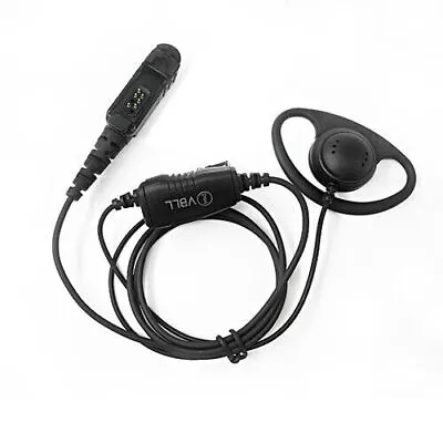 D Shape Surveillance Earpiece For Radio XPR3500 XPR3500e XPR3300e XPR3300 W/ Mic • $14.99