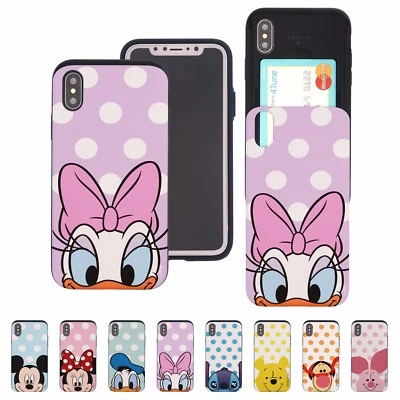 $41.24 • Buy DISNEY Dot Card Bumper Cover For IPhone 12 11 Pro XS Max Mini XR 8 7 6 Plus Case