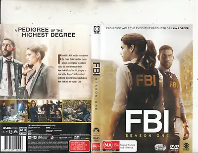 FBI-2018-[Season One-5 Disc Set]-USA TV Series-FBI-5 DVD • $34.95