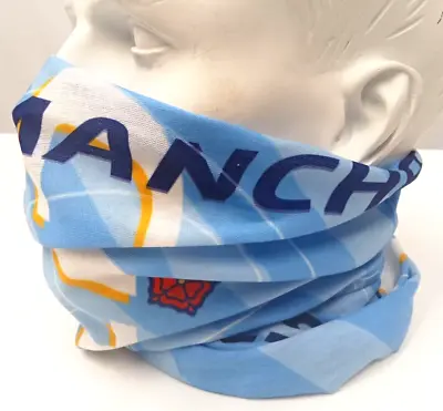 Man City Snood (face-mask Neck-warmer Bandana) • £7.99