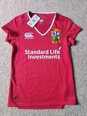 New Canterbury Women’s British & Irish Lions 2017 Match Day Pro Shirt  Size 10 • £19.99