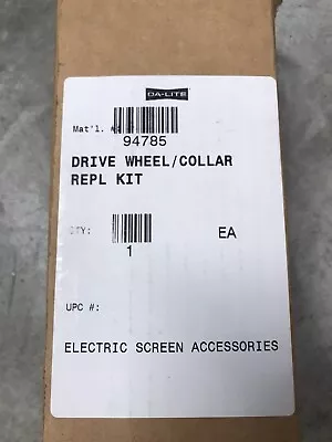 DA-LITE 94785 Powered Screen Drive Wheel Collar Replacement Kit NEW OB • $19.25