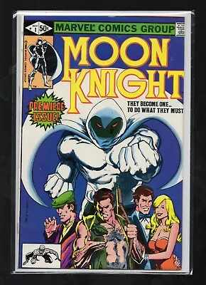 MOON KNIGHT #1 VF 1980 1st Appearance Of Bushman! 1st Khonshu! FIRST ISSUE! • $29.74