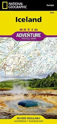 Iceland Map National Geographic • £12.36