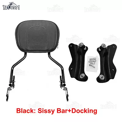 $97.98 • Buy For 14-23 Harley Street Glide Backrest Road Glide Sissy Bar Docking Hardware Kit