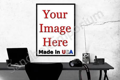 24x24  Custom Printed GLOSSY Poster YOUR PHOTO POSTER Image Picture Art • $13.99