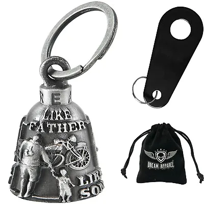 Motorcycle Biker Bell Motorcycle Bell Hanger Motorcycle Accessories Like Father • $14.99