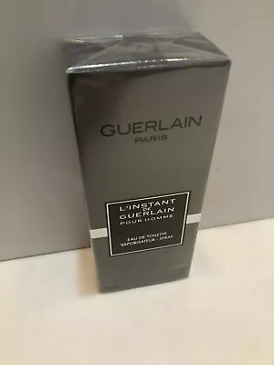 L'Instant De Guerlain Pour Homme Eau De Toilette 3.3 Oz / 100 Ml New In Box  • $69