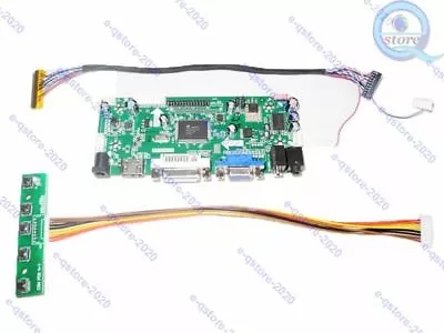 Lvds LCD Controller Driver Convert Board Monitor Kit For G121I1-L01/G121ICE-L01 • $22.90