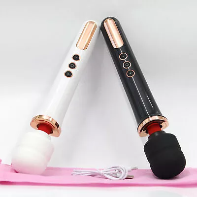 USB Wireless Electric Magic Wand Full Body Massager Waterproof Vibration Modes • £19.99