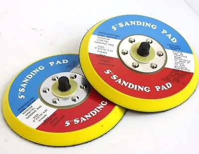 2pc  Replacement 5  Sanding Pad 24 TPI Thread DA Sander Polishing Pad 4 Orbital • $8.99