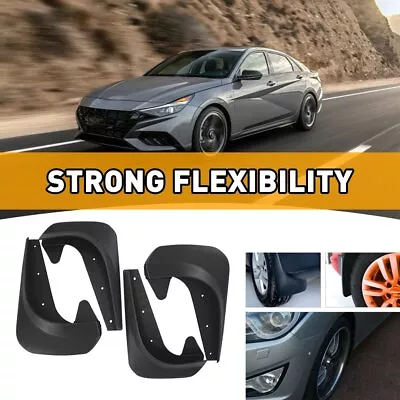 4 In 1 Universal Black Car Mud Flaps Splash Guards Car Auto Accessories Part Kit • $23.74