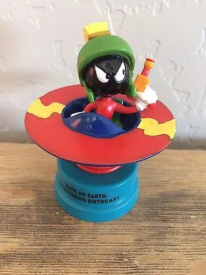 New 1994 Warner Bros 3.5  Marvin The Martian Earth Shattering Birthday Figure • $12