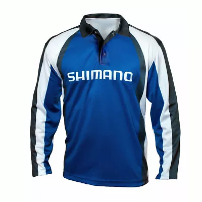 $69.95 • Buy Shimano Corporate Long Sleeve Tournament Fishing Shirt - Sublimated UPF50+